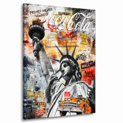 Tableau En Verre Acrylique Pop Art Mickey Mouse - Multicolore - 5 Tailles - Inclus Kit Suspension