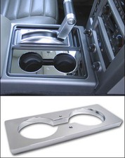 H2 H2 Sut Smooth Chrome Billet Cup Holder Insert H2 H2 Sut Smooth Chrome Billet Cup Holder Insert