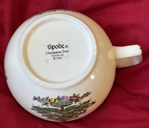 Spode Christmas Tree Individual Stacking Teapot & Lid with Cup - Picture 5 of 8