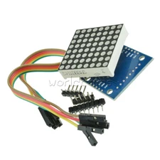 MAX7219 MAX7219EWG Dot matrix module MCU control Display module DIY kit