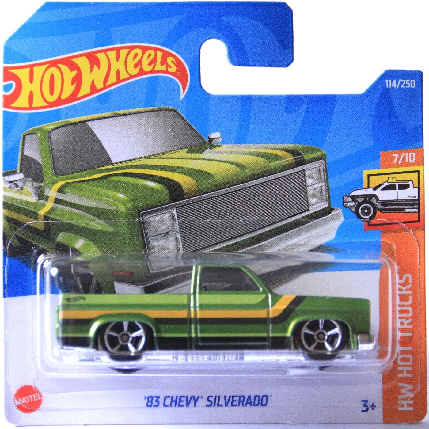 Hot Wheels 83 Chevrolet Chevy Silverado Pickup Spielzeugauto 114 
