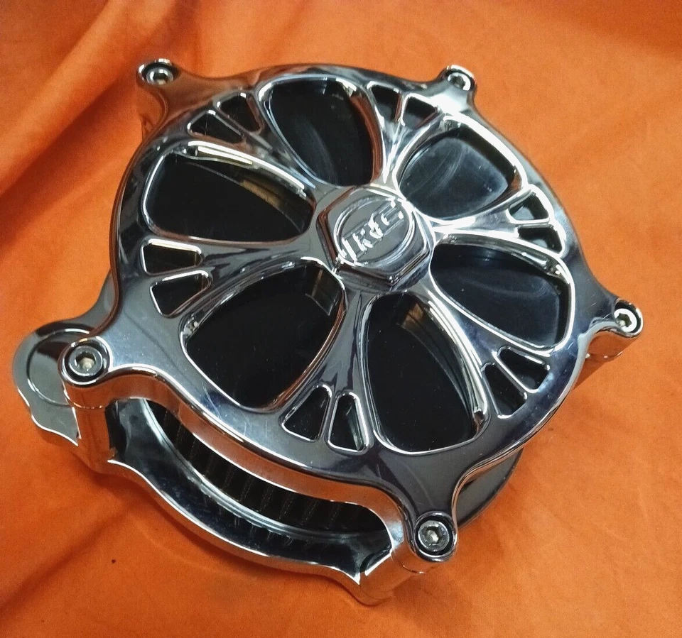 COMPONENTES RC PARA FILTRO DE AIRE HARLEY CROMO AC-BP1 Foto 2 de 4