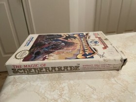 The Magic of Scheherazade (Nintendo Entertainment System, 1989) NES In Box