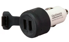 Tecmate OptiMate USB 3300mA Dual Output Charger w/Auto Plug (O-106)
