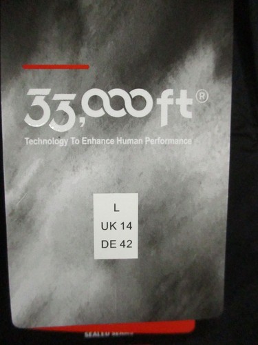 33,000 Ft Pants Activewear Black Waterproof Large Unisex Windproof NWT - Picture 2 of 13