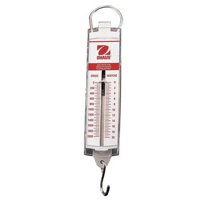 OHAUS 8263-M0 Hanging Scale,Linear,500g Capacity 15X647