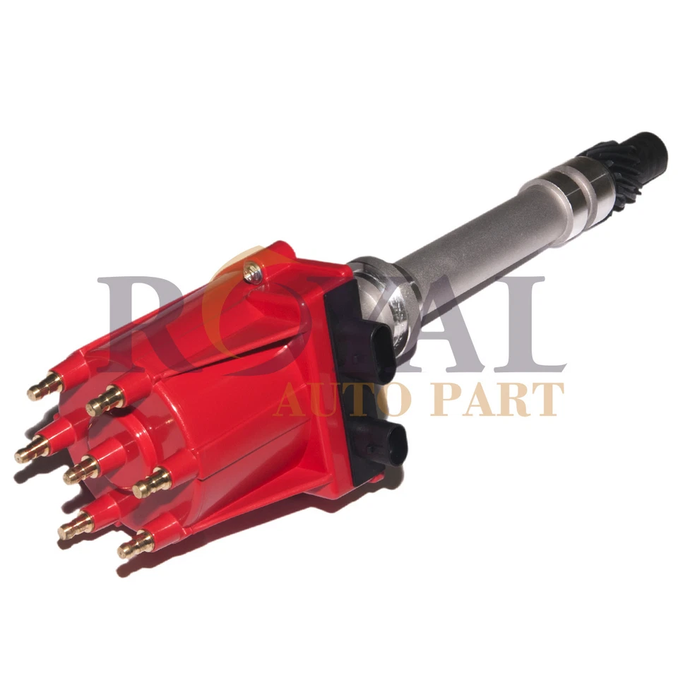 RED HIGH PERFORMANCE IGNITION DISTRIBUTOR for GMC CHEVY Pontiac V6 4.3L 262 Foto 2 de 4
