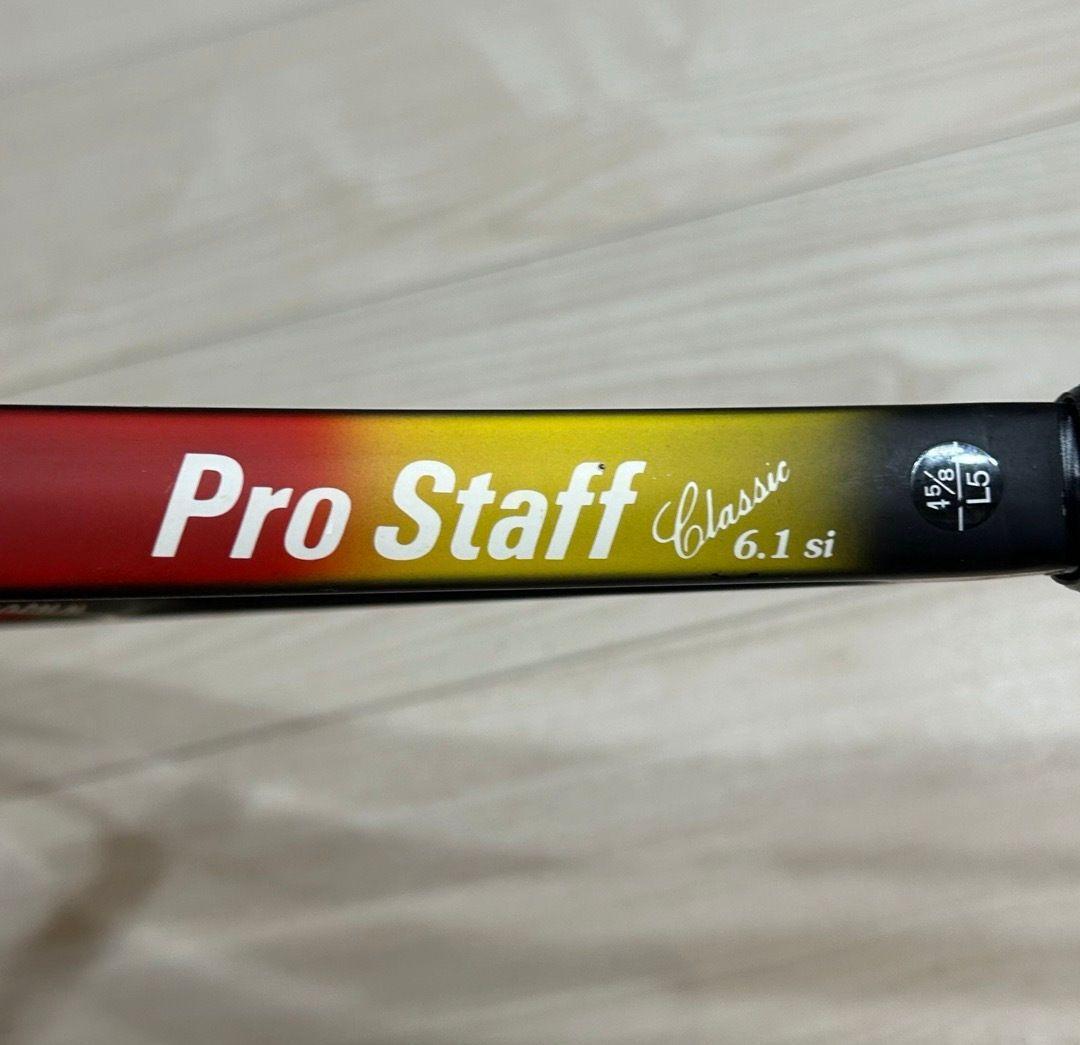 Wilson PRO STAFF Classic Black Sport Hard Tennis Racket Size