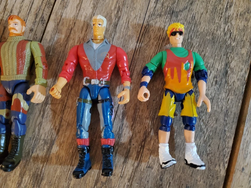 Lote de figuras JONNY QUEST - RIDE THE WIND X-TREME ACTION JONNY QUEST Ezekiel Rage Foto 2 de 4