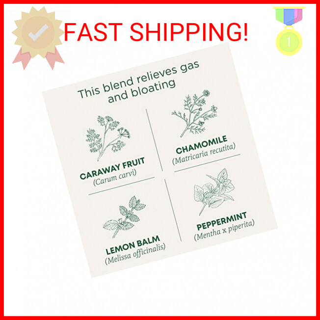 Traditional Medicinals Tea, Organic Gas Relief, Relieves Gas & Bloating