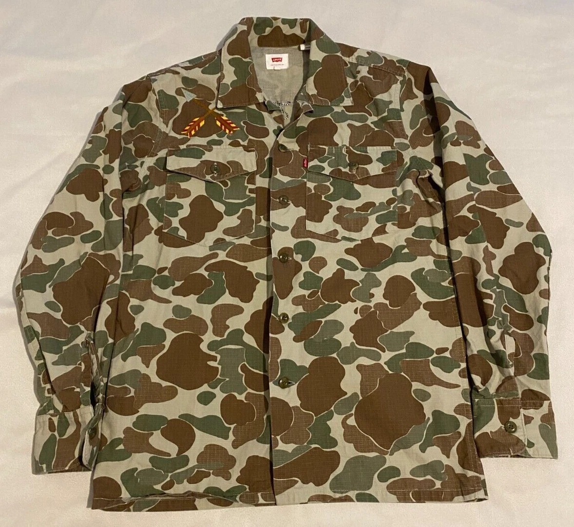 Levis 2024 camo shirt