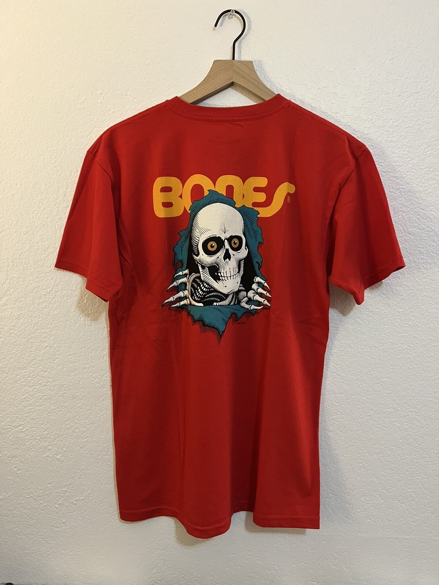 Powell Peralta Bones Ripper Skateboard T-Shirt H-Street Powell Peralta Bones Ripper Skateboard T-Shirt H-Street