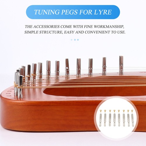 1 Set Lap Harp Strings Replacement Zither Tuning Key Lyre and Tool Set New - Picture 12 of 12