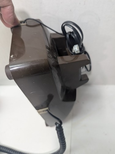 Vintage ROTARY Phone Chocolate Brown STROMBERG-CARLSON 1970s / 1980s - Picture 5 of 6
