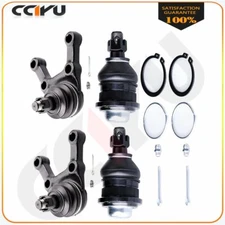 4pcs Suspension Steering Kits Upper Lower Ball Joints For 1983-1991 Mitsubishi