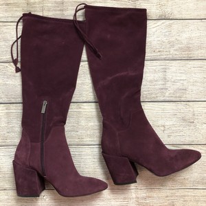 grey knee boots