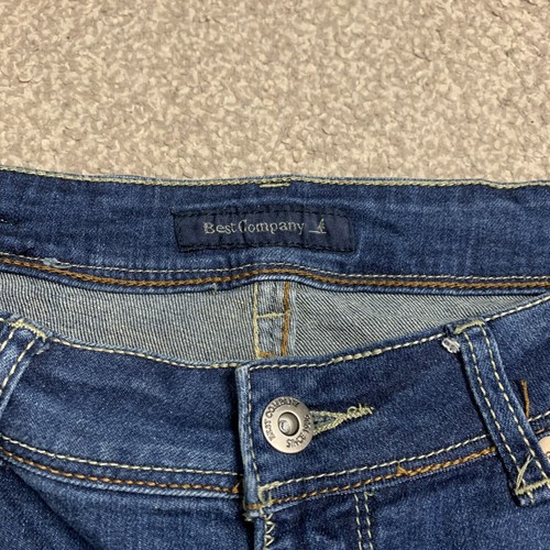 Jeans slim dritto vintage sabbiato invecchiato vintage migliore compagnia 33x32 - Foto 3 di 5