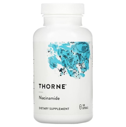 Thorne, Niacinamide, 180 Capsules - Picture 2 of 3