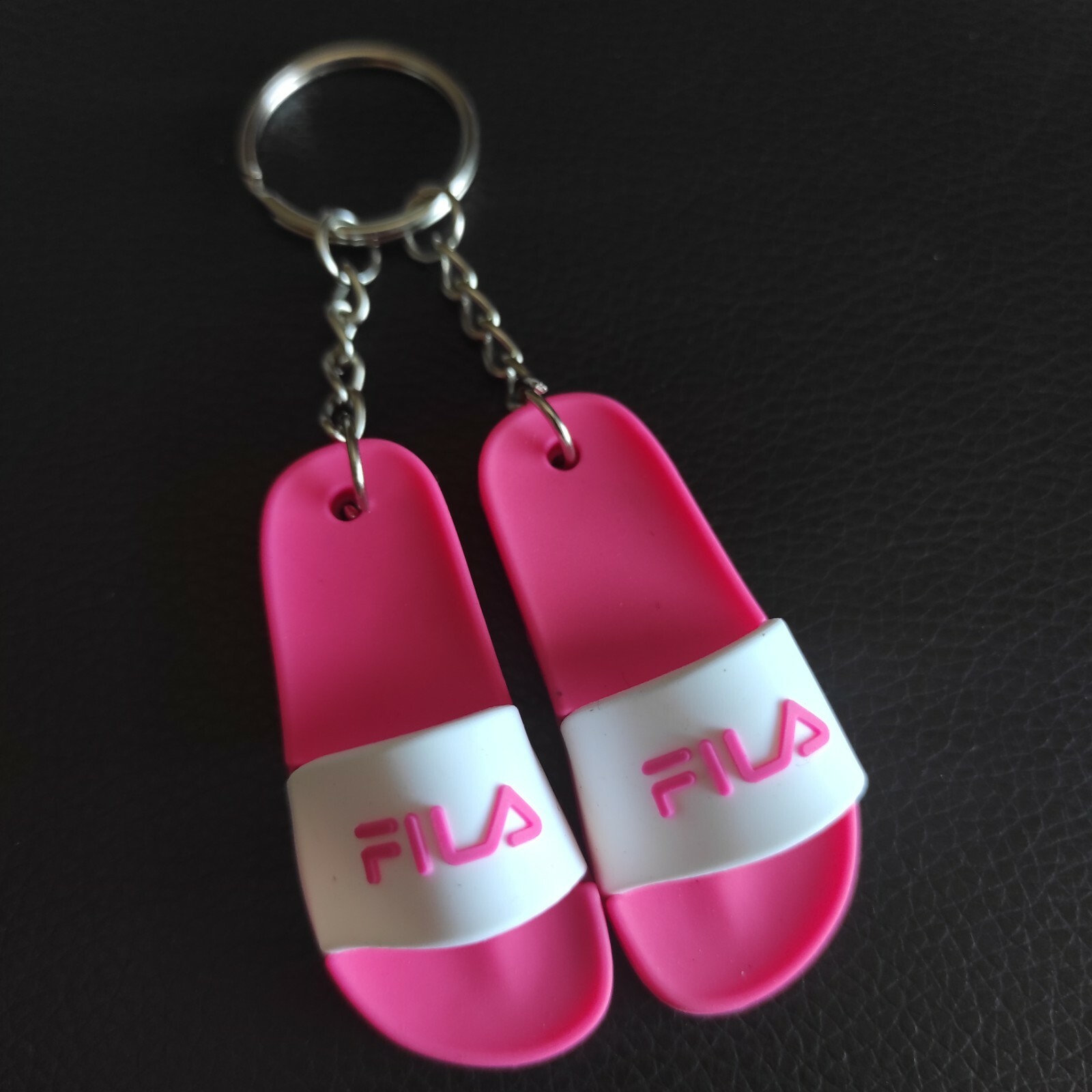PORTACHIAVI CIABATTE SLIPPERS PANTOFOLE FILA ACCESSORI IDEA REGALO UNISEX