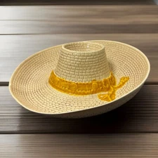 Whittier Ware Sombrero Server Party Hat Chip Dip Serving Bowl WPO-86 USA 12 1/2”