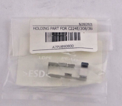 Konica Minolta A7PU890800 Holding Part for C224E/308/368/C368 New OEM Free Ship