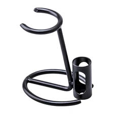 SHAVE CO Stainless Steel Metal RAZOR & SHAVING BRUSH STAND Black  For Yaqi Brush