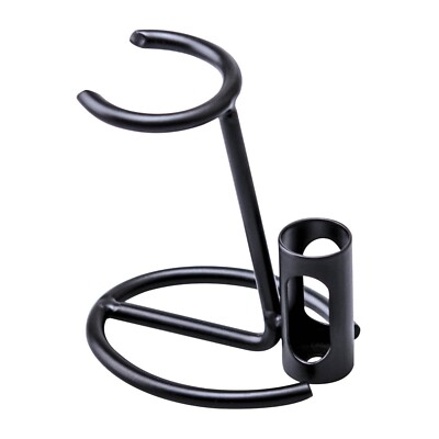 SHAVE CO Stainless Steel Metal RAZOR & SHAVING BRUSH STAND Black  For Yaqi Brush