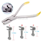 Dental Orthodontic Crimping Pliers Arch Wire Placement Instrument Crimpable Hook