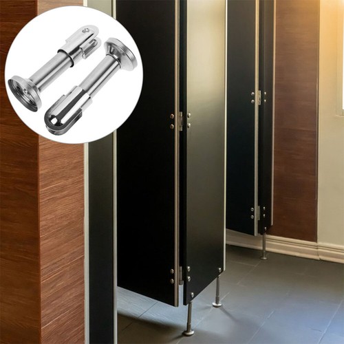 4 Stück WC-Trennwandfuß Edelstahl Toilettentrennwand - 第 1/12 張圖片