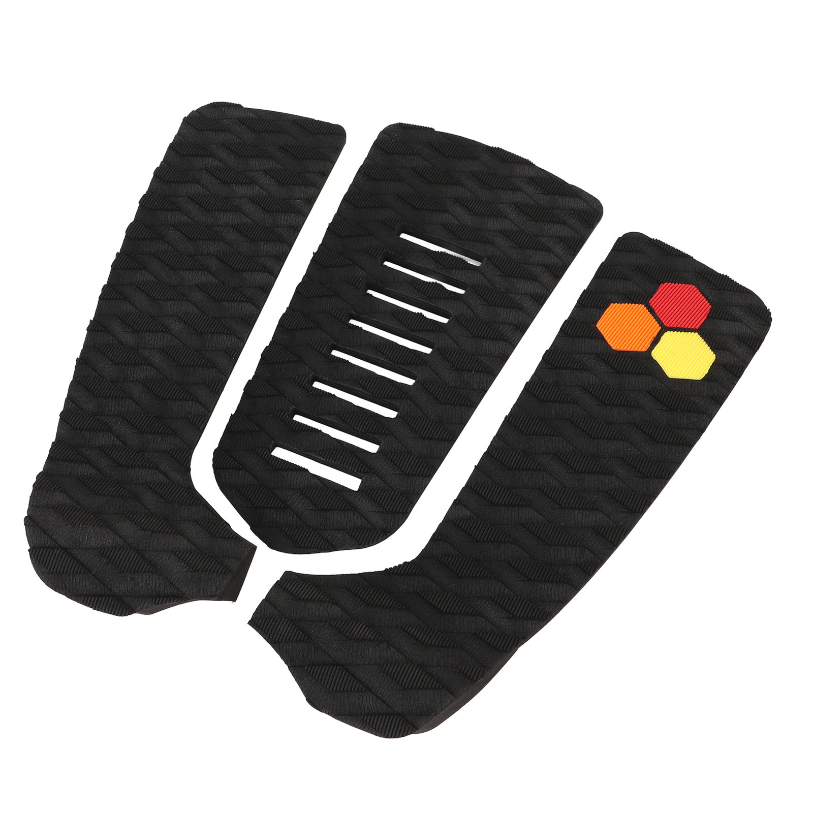 BLACK Surf Deck Traction Pad EVA Trimmable Antiip Strong Grip Versatile MU