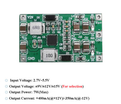 TPS65131 DC-DC Single Voltage To Positive Negative Switching Power Supply Module