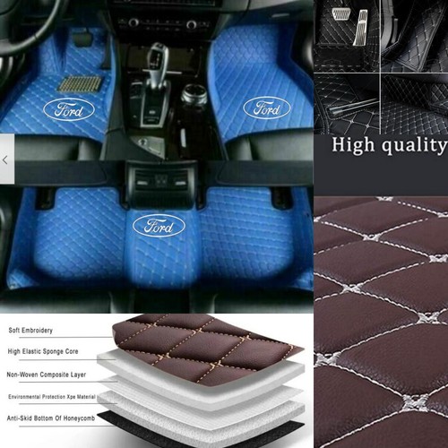 Car Floor Mats For Ford All Models Luxury Custom Waterproof Carpets Cargo Liners - Picture 22 of 24
