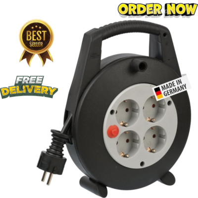 ''Brennenstuhl Vario Line 4-Way Indoor Cable Box (Energy Class A+)''