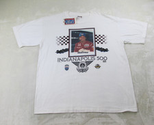 New Vintage Emerson Fittipaldi Shirt Mens 2xl Xxl White Indy 500 Racing 1994 New Vintage Emerson Fittipaldi Shirt Mens 2xl Xxl White Indy 500 Racing 1994