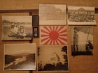 Japanese Japan Showa photos war military WW2 WWII paper flag