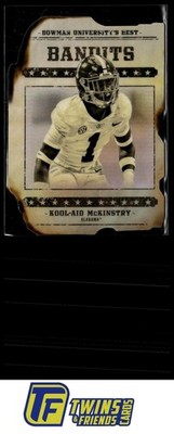 2022-23 Bowman's Best University Kool-Aid McKinstry Gunslingers Bandits Die Cut
