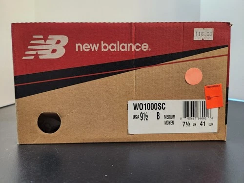 New Balance Mens Waterproof Shoes Size 9 1/2 Medium WO1000SC