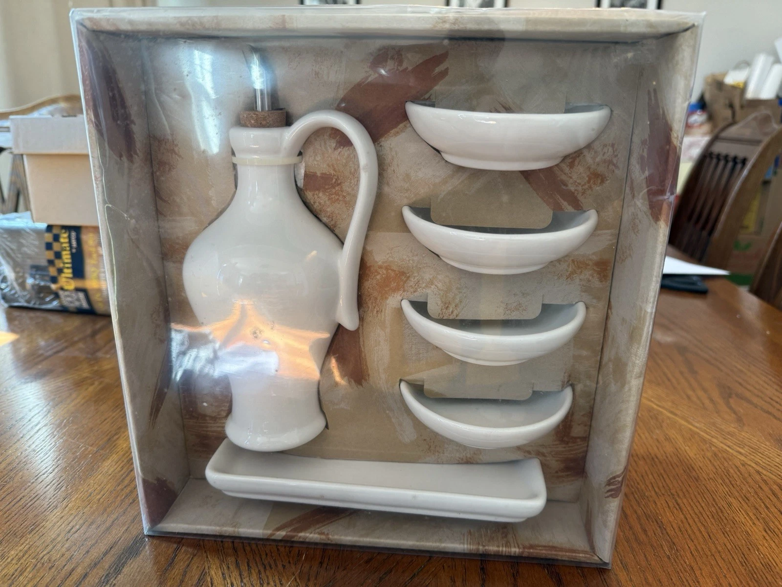 White Ceramic Oil Set For Dinner Parties, Special Occasions Or Everyday Use
Opens in a new window or