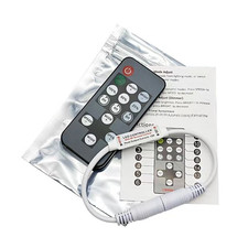 14-Key RF Remote Controller DC 5V-12V Single Color Mini Dimmer For LED Lights