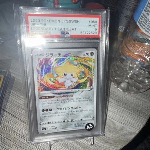 PSA 9 Legendary Heartbeat Jirachi Japanese Mint Pokemon #050