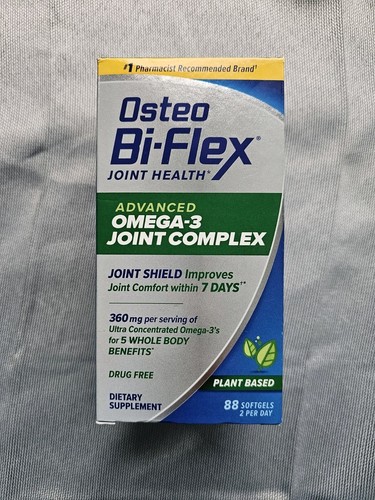 Osteo Bi-Flex Advanced Omega-3 Joint Complex, Plant-Based - 80 Ct - EXP ...