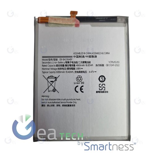 BATTERIA PER SAMSUNG GALAXY A33 A336 A53 A536 EB-BA336 EB-BA536 PILA NCC 5000mAh - Zdjęcie 2 z 2