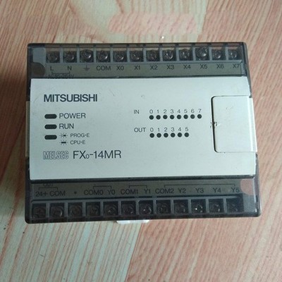   Used FX0-14MR PLC Processor/Controller Tested It In Good Condition #zc