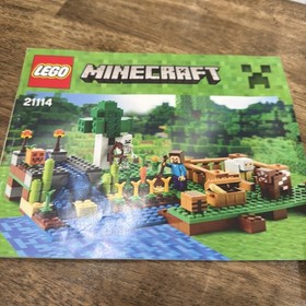 lego minecraft the farm 21114 As Shown With Manual Not Complete