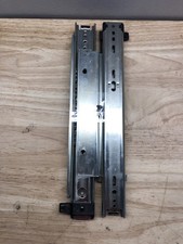 Knape and Vogt KV8505B12 12" Over Travel Drawer Slides, 150 lb Weight Capacity -