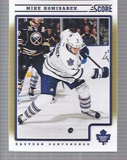 2012-13 Score Gold Rush #434 Mike Komisarek - HKY