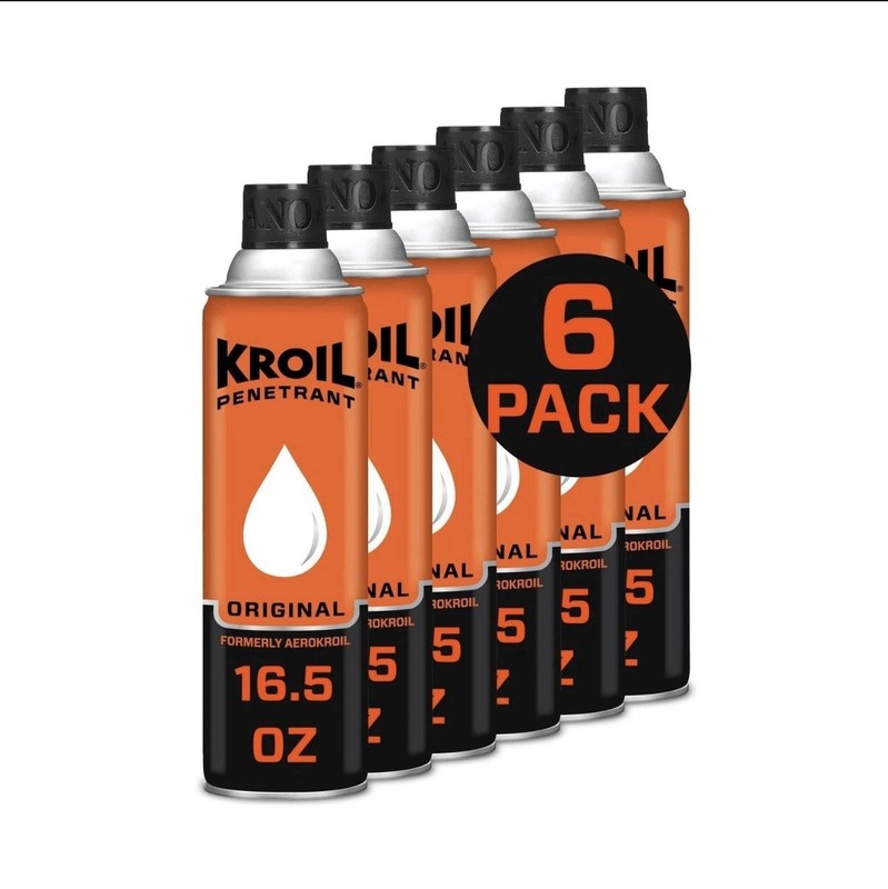 Kroil Original Penetrating Oil (Aerosol Spray-16.5oz Can-Case of 6) | Penetra...