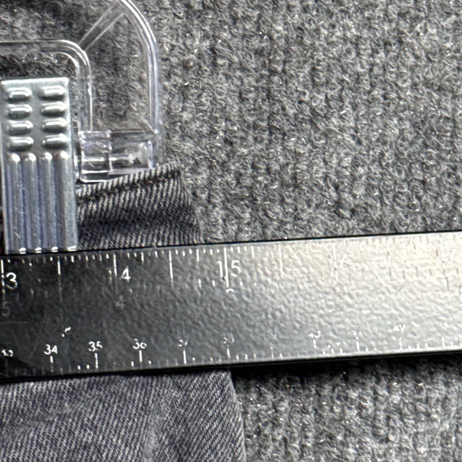 LEVIS 501 Jeans Mens W29 L30 Premium Original Fit Skinny Distressed Black Big E thumbnail 5