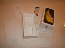 iPhone SE Black 2nd Gen 2020 Box Original Apple BOX ONLY with inserts