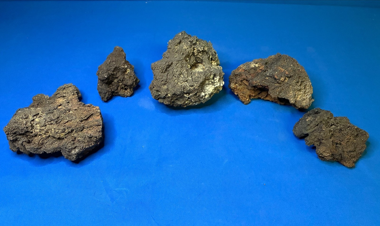 Aquarium Lava Stone Aquascape Terrarium  5 Pieces 7.7lbs